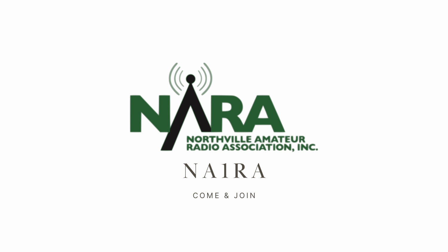 Explore Ham Radio with Diverse Opportunities: Northville Amateur Radio Association (NA1RA)