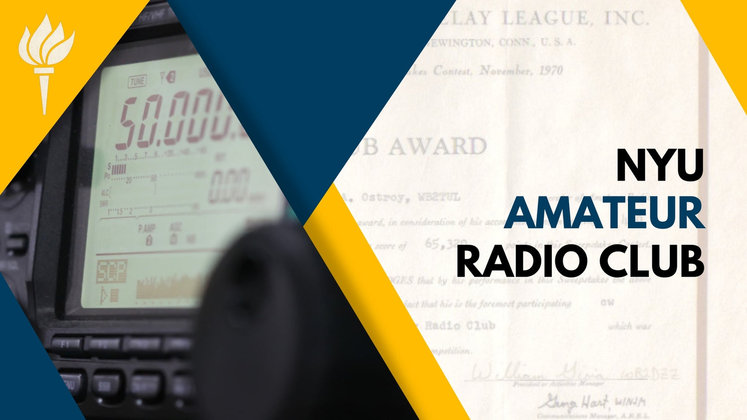 NYU Amateur Radio Club: Connecting Alumni, Faculty, and Students