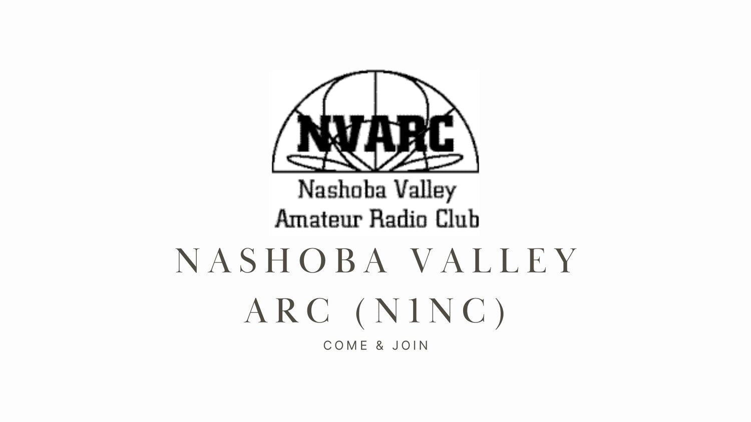 Explore Your Passion for Ham Radio with the Nashoba Valley ARC (N1NC)!