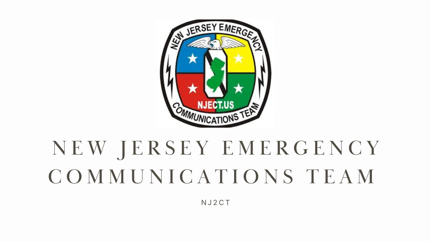 New Jersey Emergency Communications Team - NJ2CT