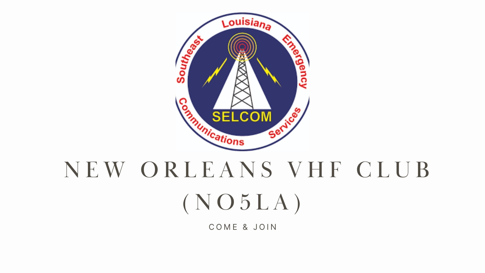 Calling All New Orleans VHF Enthusiasts: Reconnect and Revive the NO5LA Spirit!