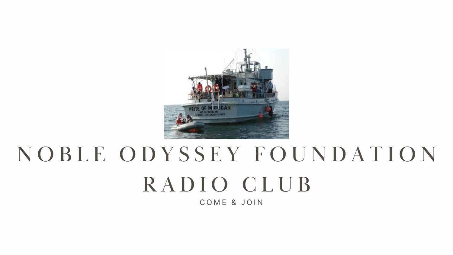 Spark an Interest in Youth and Explore the World of Ham Radio with the Noble Odyssey Foundation Radio Club (K8NOF)!