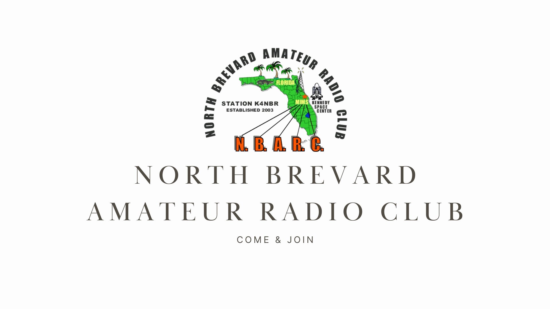 North Brevard Amateur Radio Club (K4NBR): Diverse Activities with a Focus on Public Service