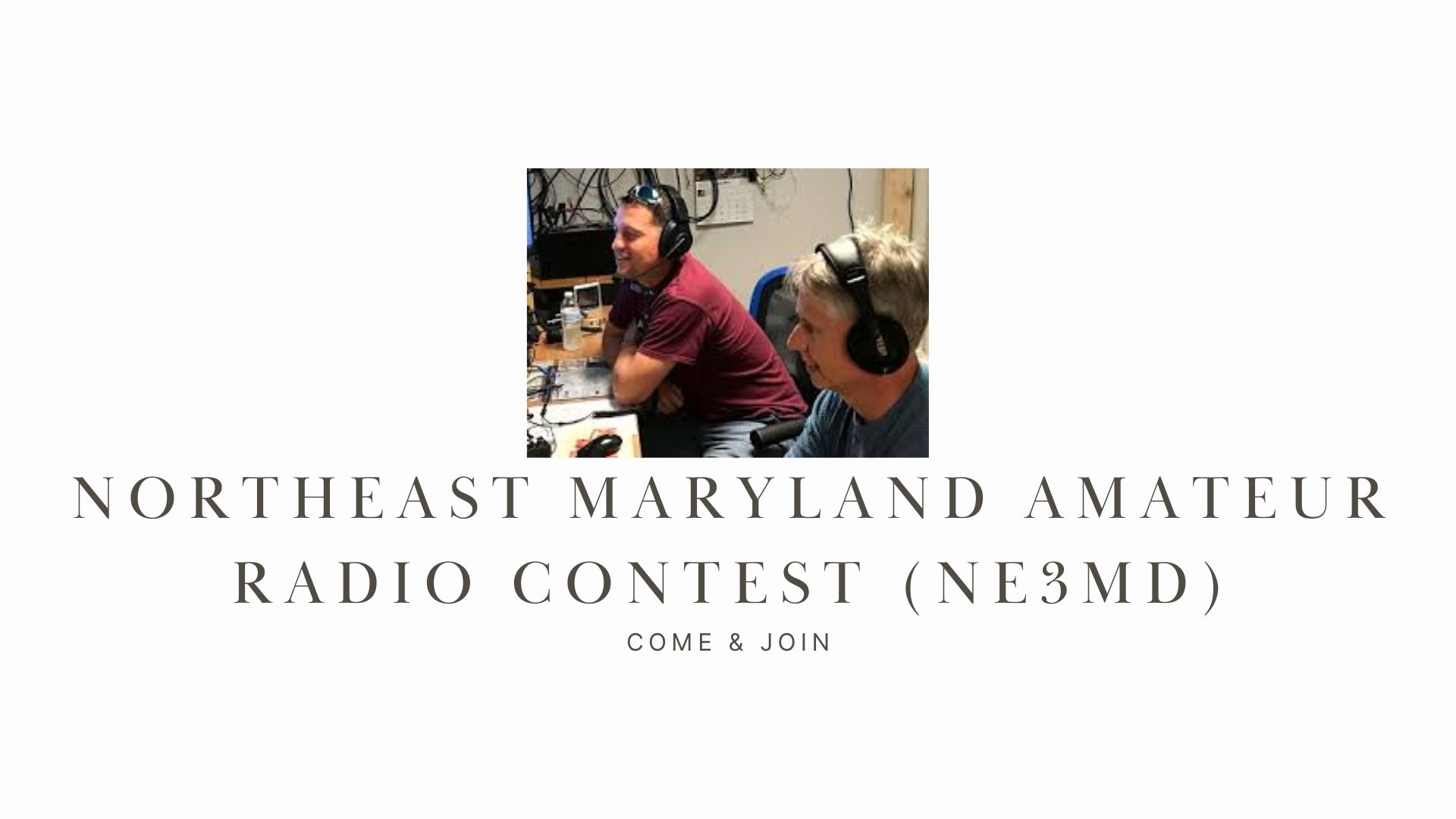 Calling All Contesters! Join the Northeast Maryland Amateur Radio Contest (NE3MD)!