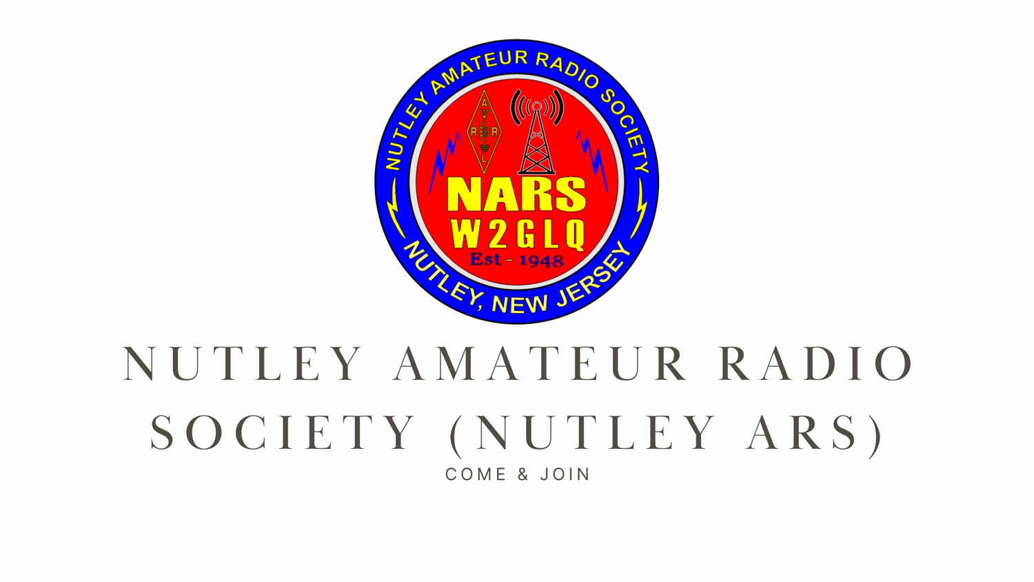 Nutley Amateur Radio Society (Nutley ARS)