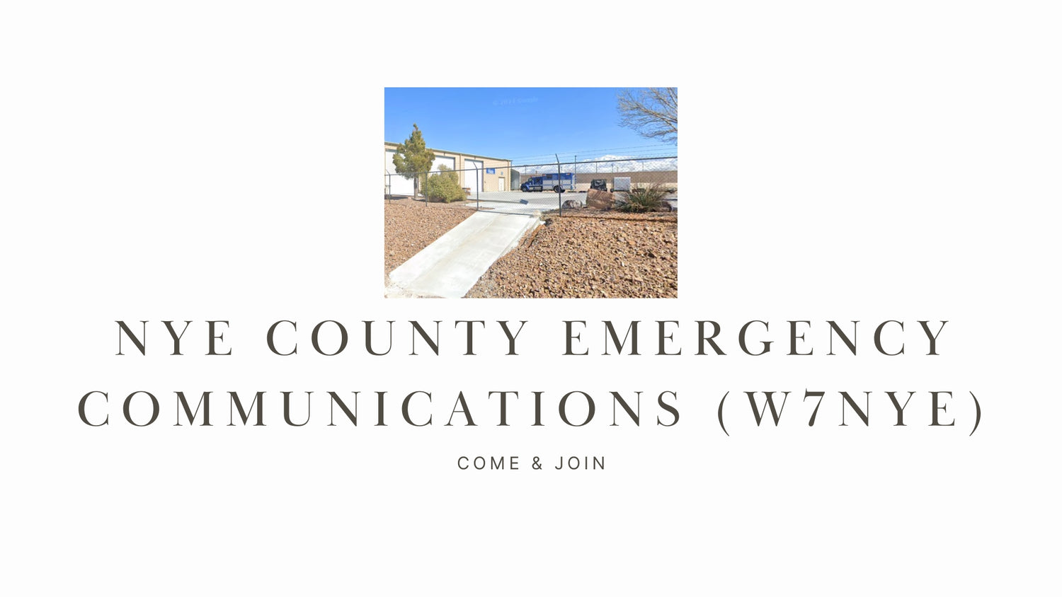 Nye County Emergency Communications (W7NYE)