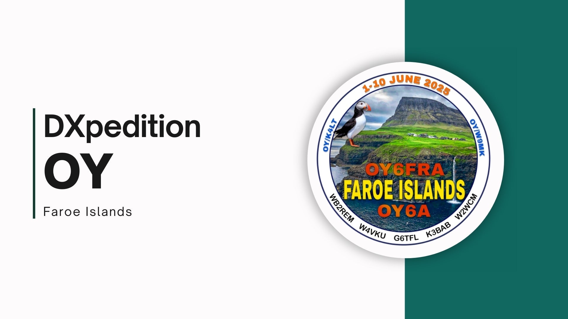 Repost: OY – Faroe Islands DXpedition