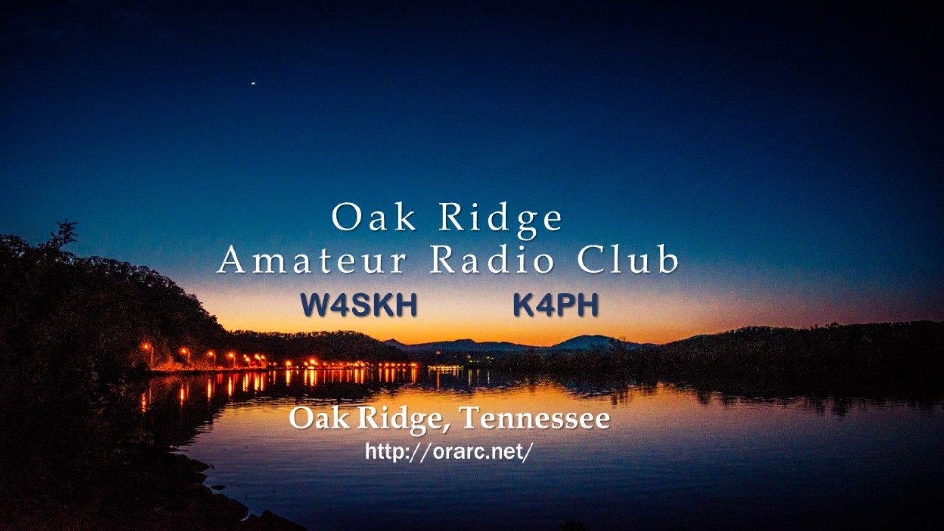 Oak Ridge Amateur Radio Club: Connecting Through the Years