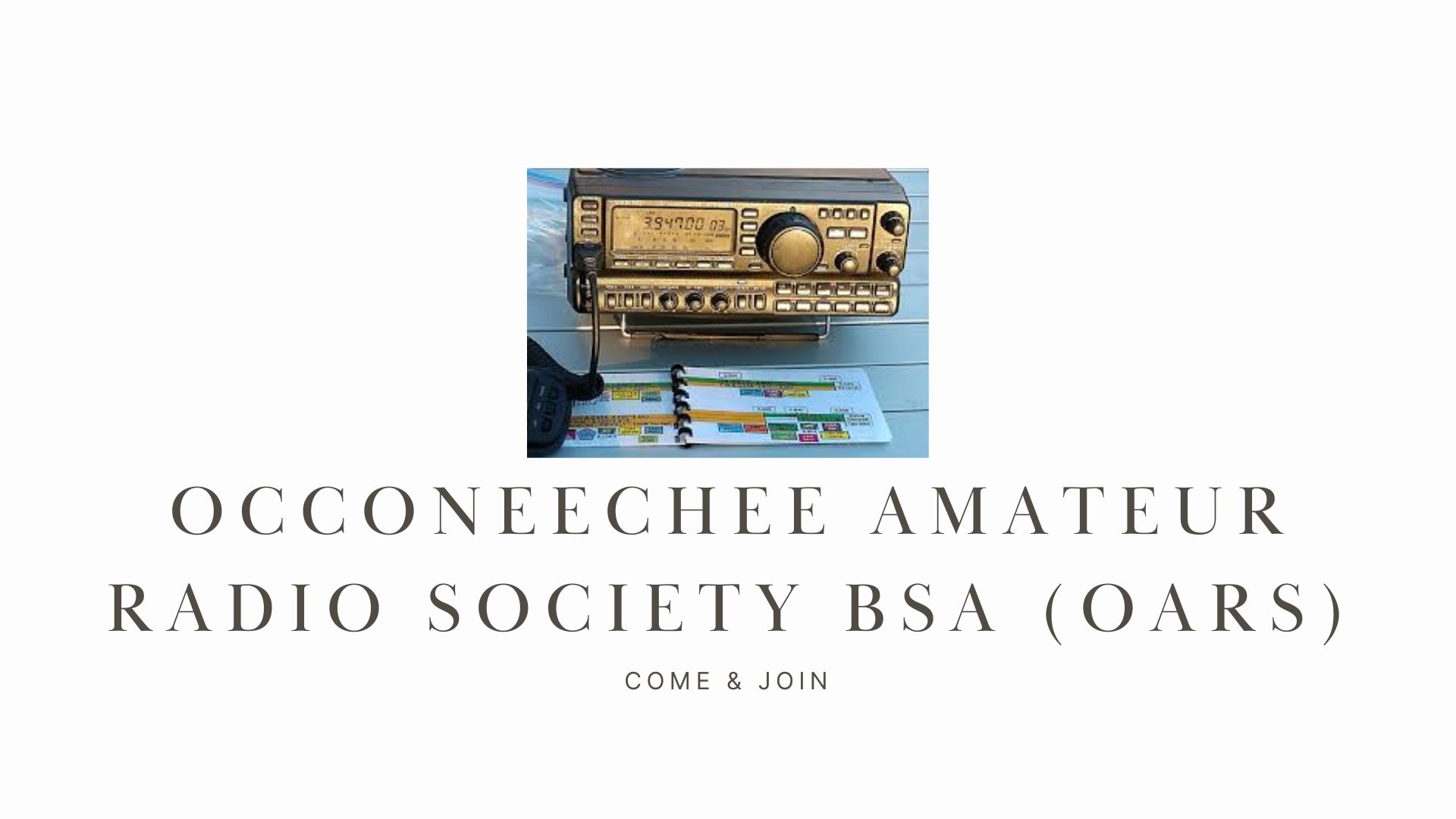 Occoneechee Amateur Radio Society BSA (OARS)