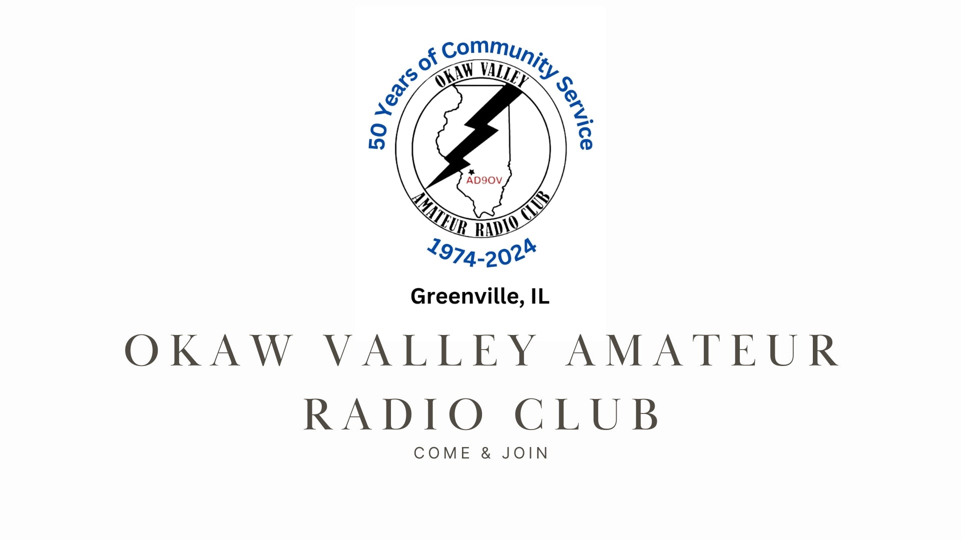 Fostering Community and Service: Explore Ham Radio with the Okaw Valley Amateur Radio Club (AD9OV)!