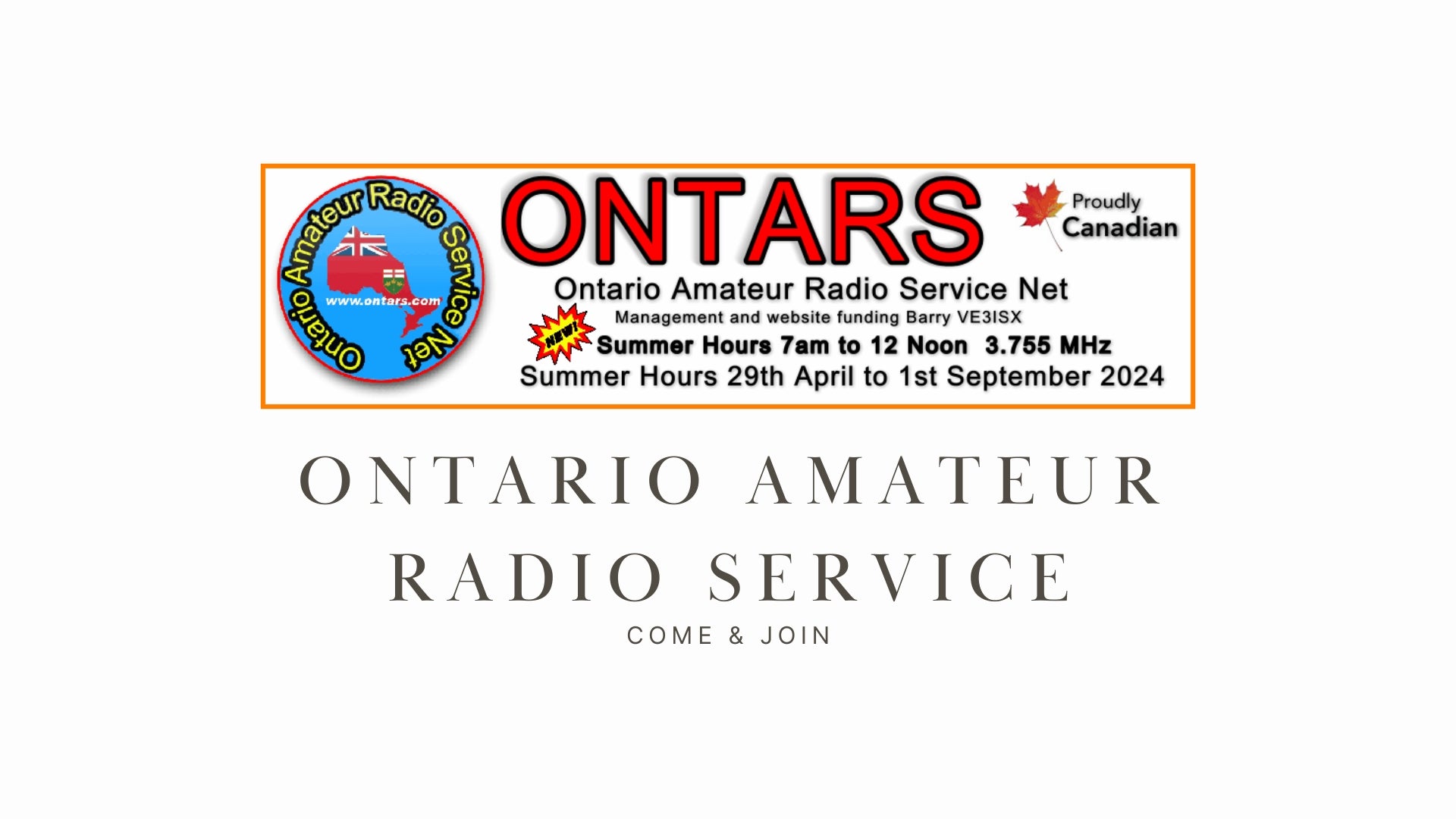 Tune In: Exploring the Ontario Amateur Radio Service (ONTARS) Net