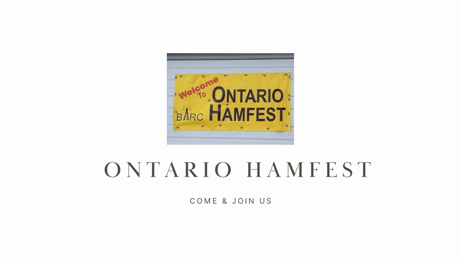 50th Ontario Hamfest