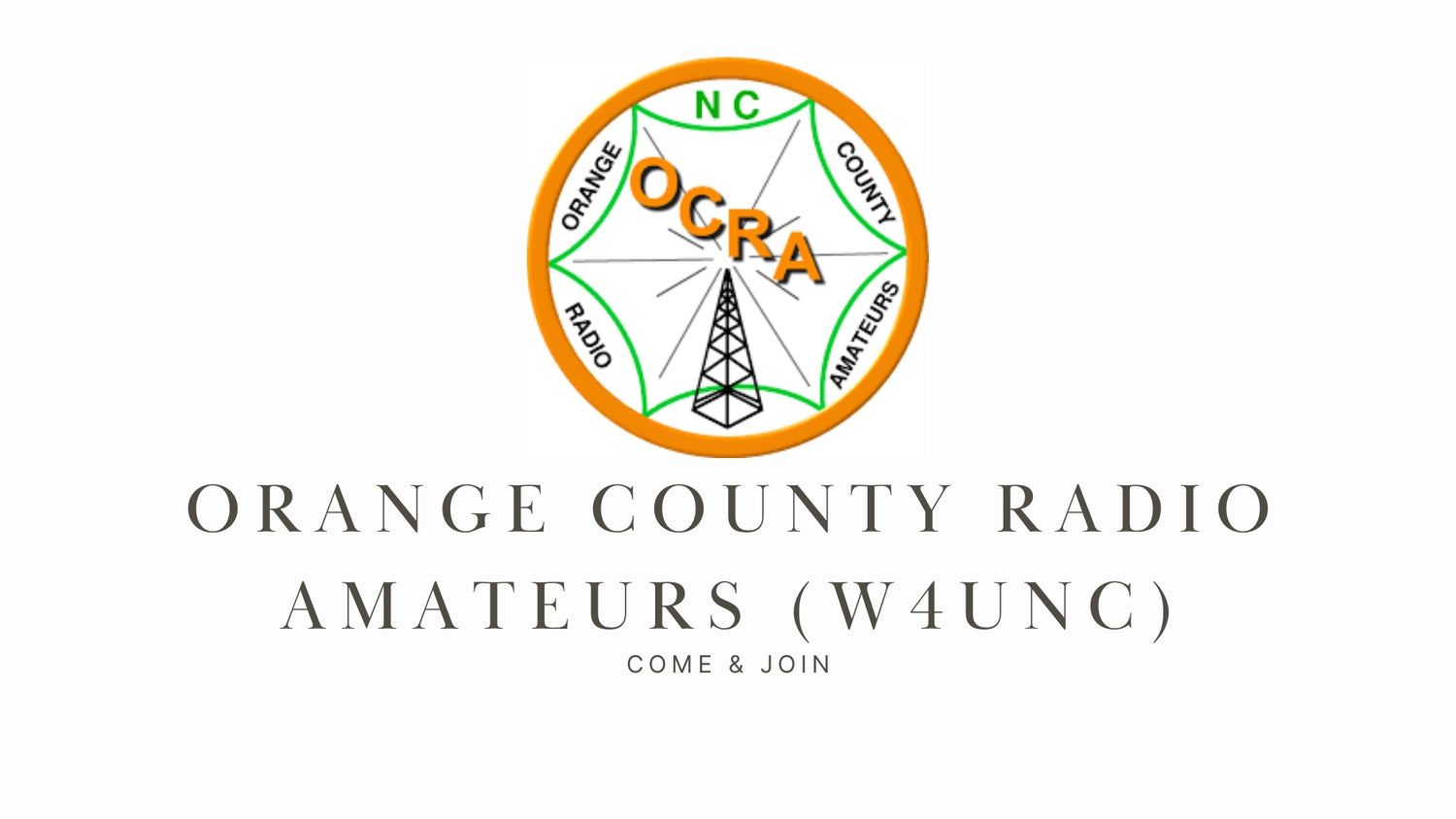 Orange County Radio Amateurs (W4UNC)