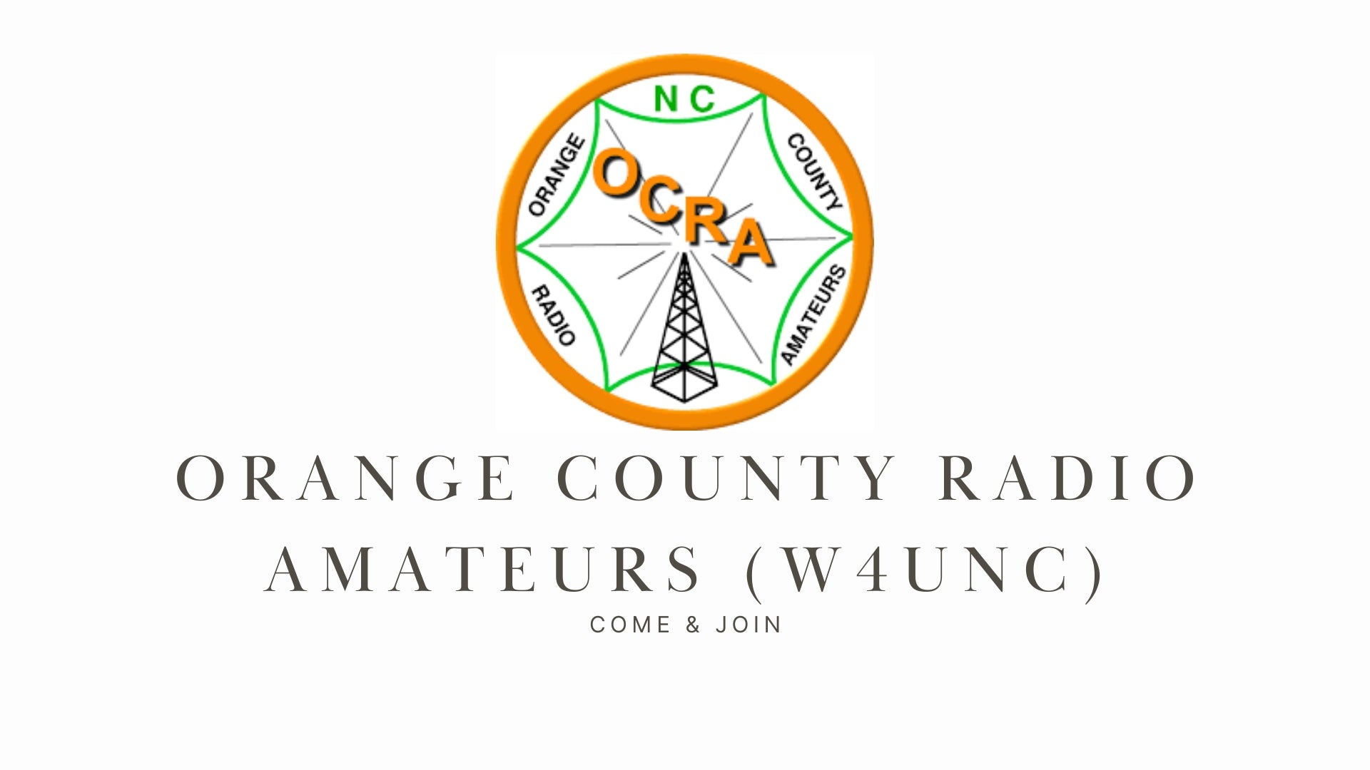 Orange County Radio Amateurs (W4UNC)