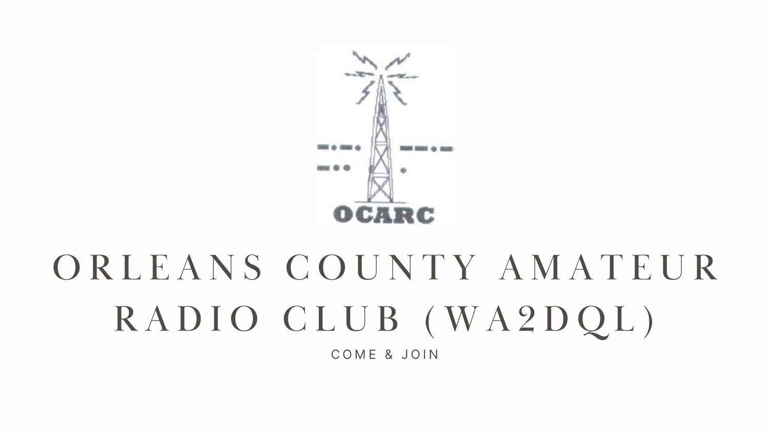 Orleans County Amateur Radio Club (WA2DQL)