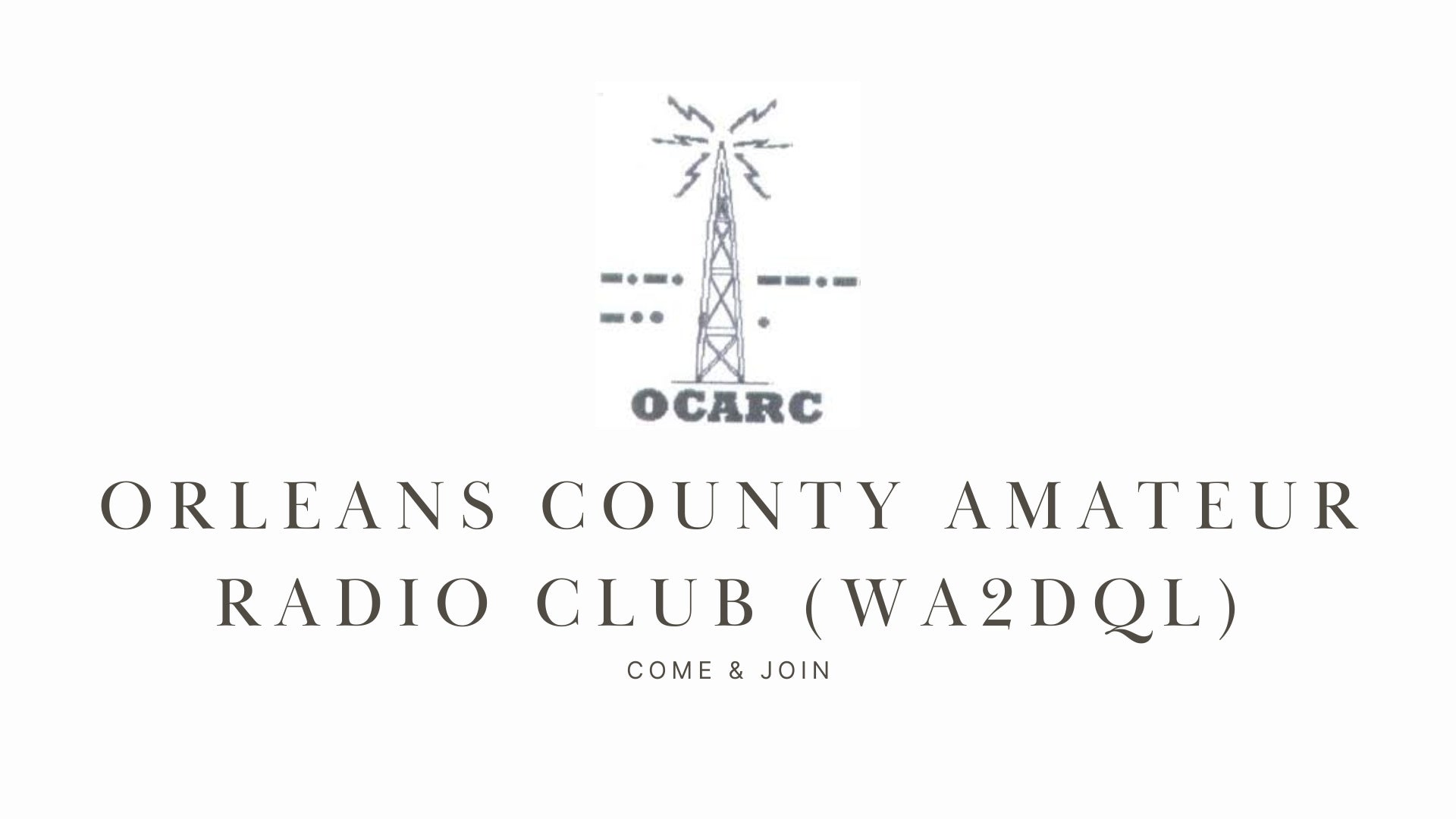 Orleans County Amateur Radio Club (WA2DQL)