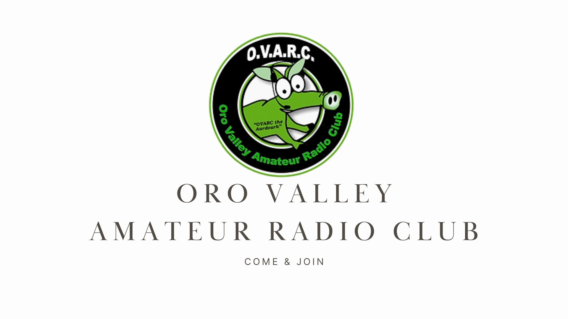 W7AI Oro Valley Amateur Radio Club: Connecting Hams in Tucson