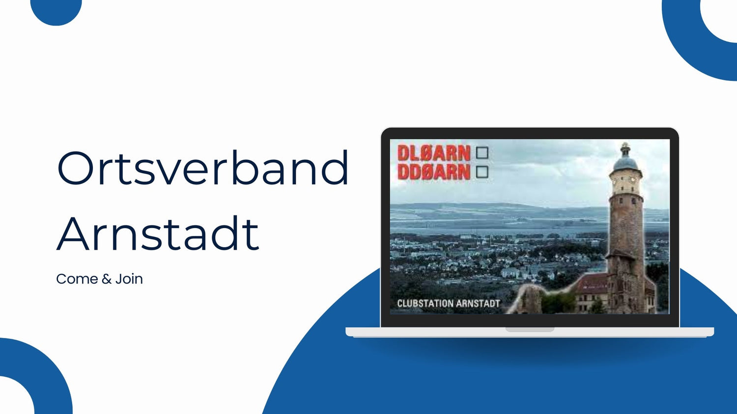 📡 Willkommen beim DARC Ortsverband X10 – Arnstadt