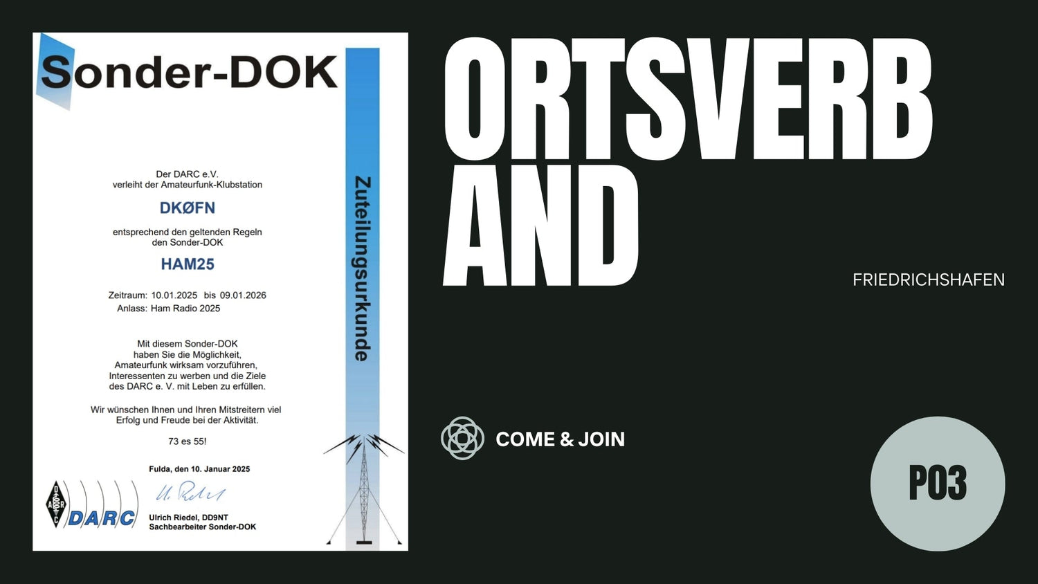 Hightech vom Gehrenbergturm: Wie der OV Friedrichshafen (P03) Funkgeschichte schreibt
