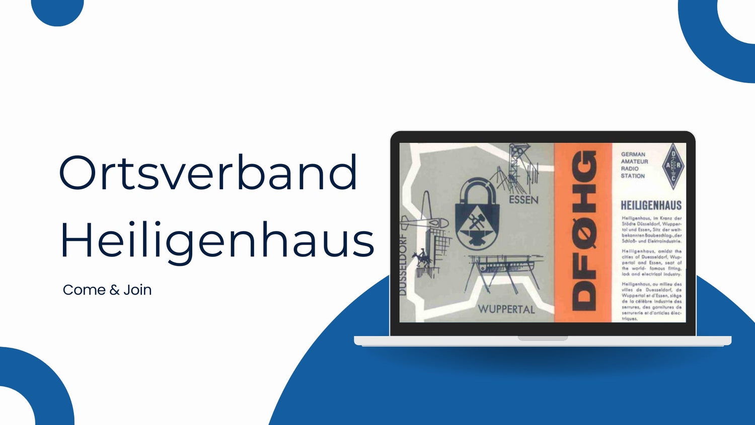 Ortsverband Heiligenhaus R03 – Willkommen beim DARC e.V.
