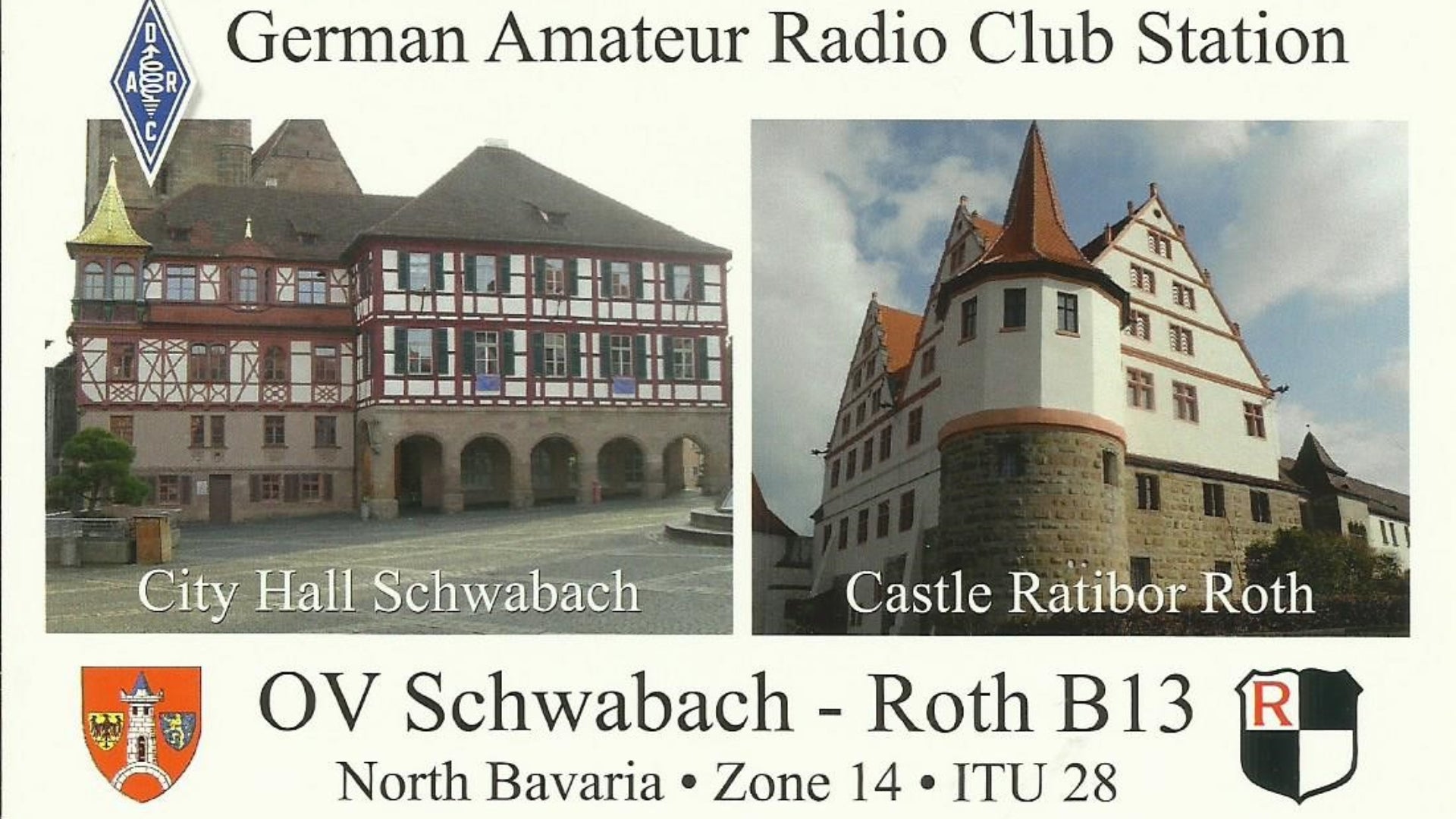 Willkommen beim DARC Ortsverband Schwabach-Roth (B13)!