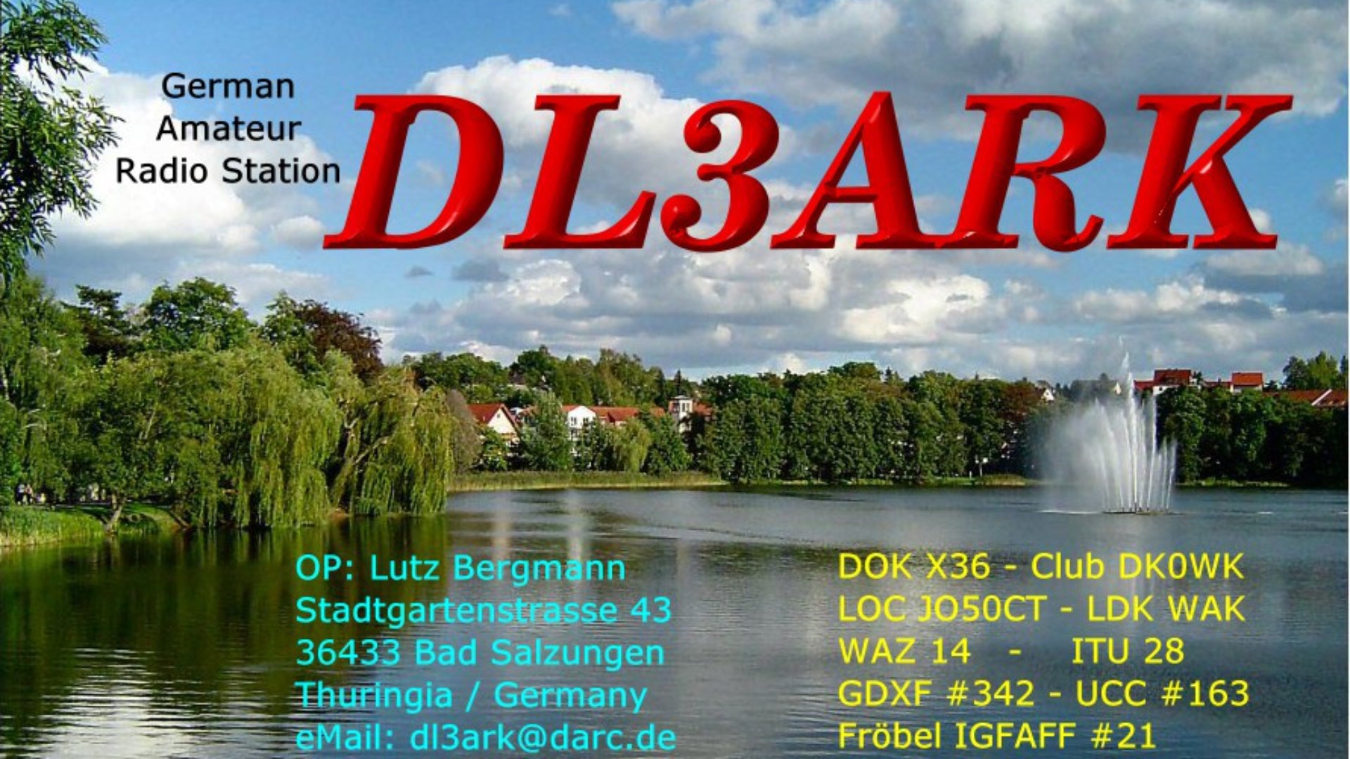 50 Years of Amateur Radio in Bad Salzungen: The X36 Story