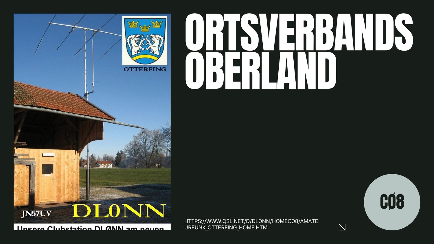 Herzlich Willkommen auf der Homepage des Ortsverbands Oberland CØ8