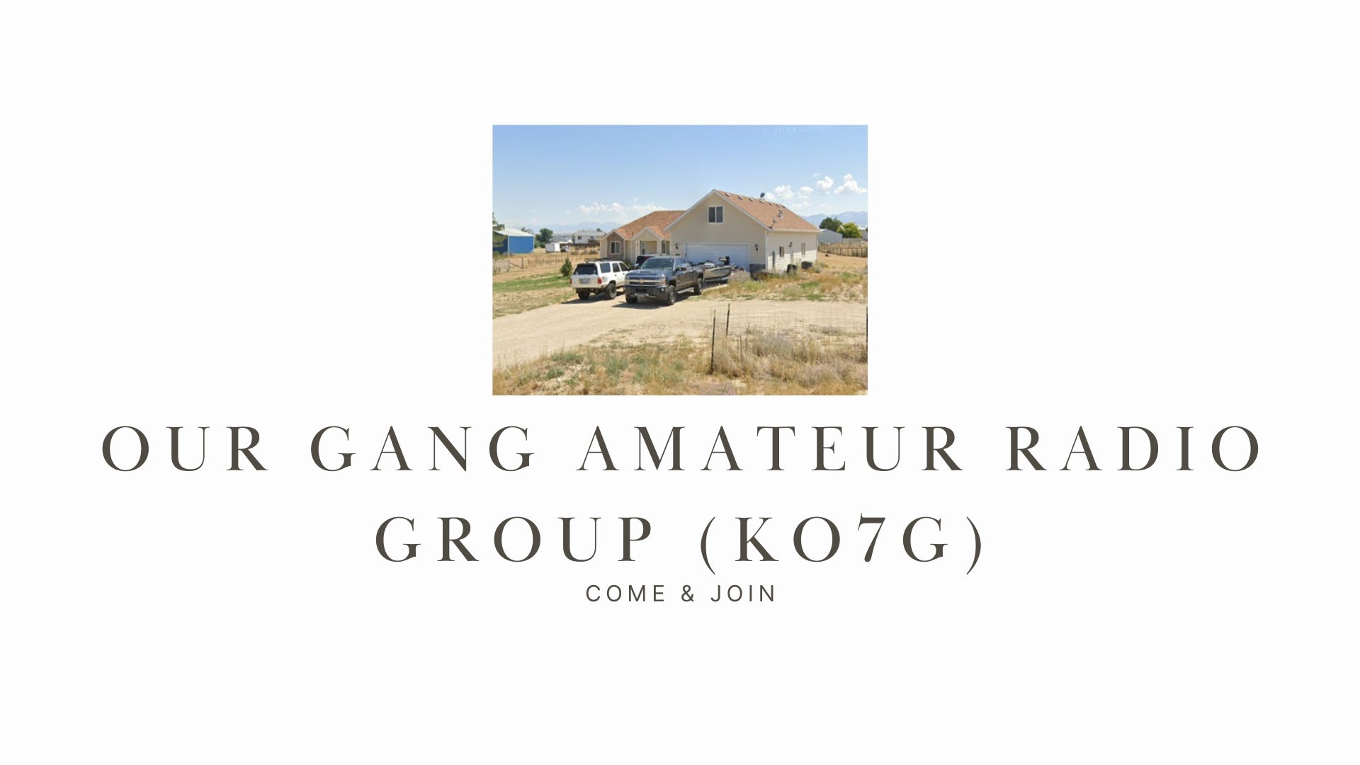 Our Gang Amateur Radio Group (KO7G)