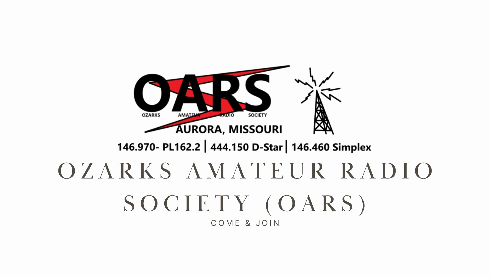 Ozarks Amateur Radio Society (OARS)