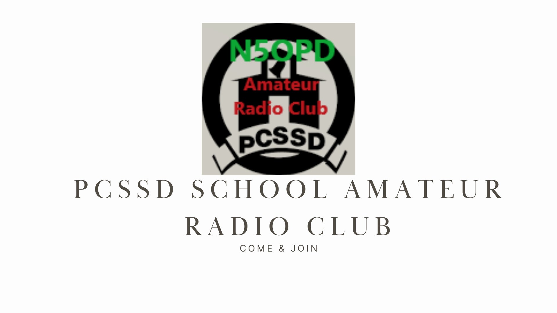 N5OPD PCSSD School Amateur Radio Club: Engaging Youth in Amateur Radio