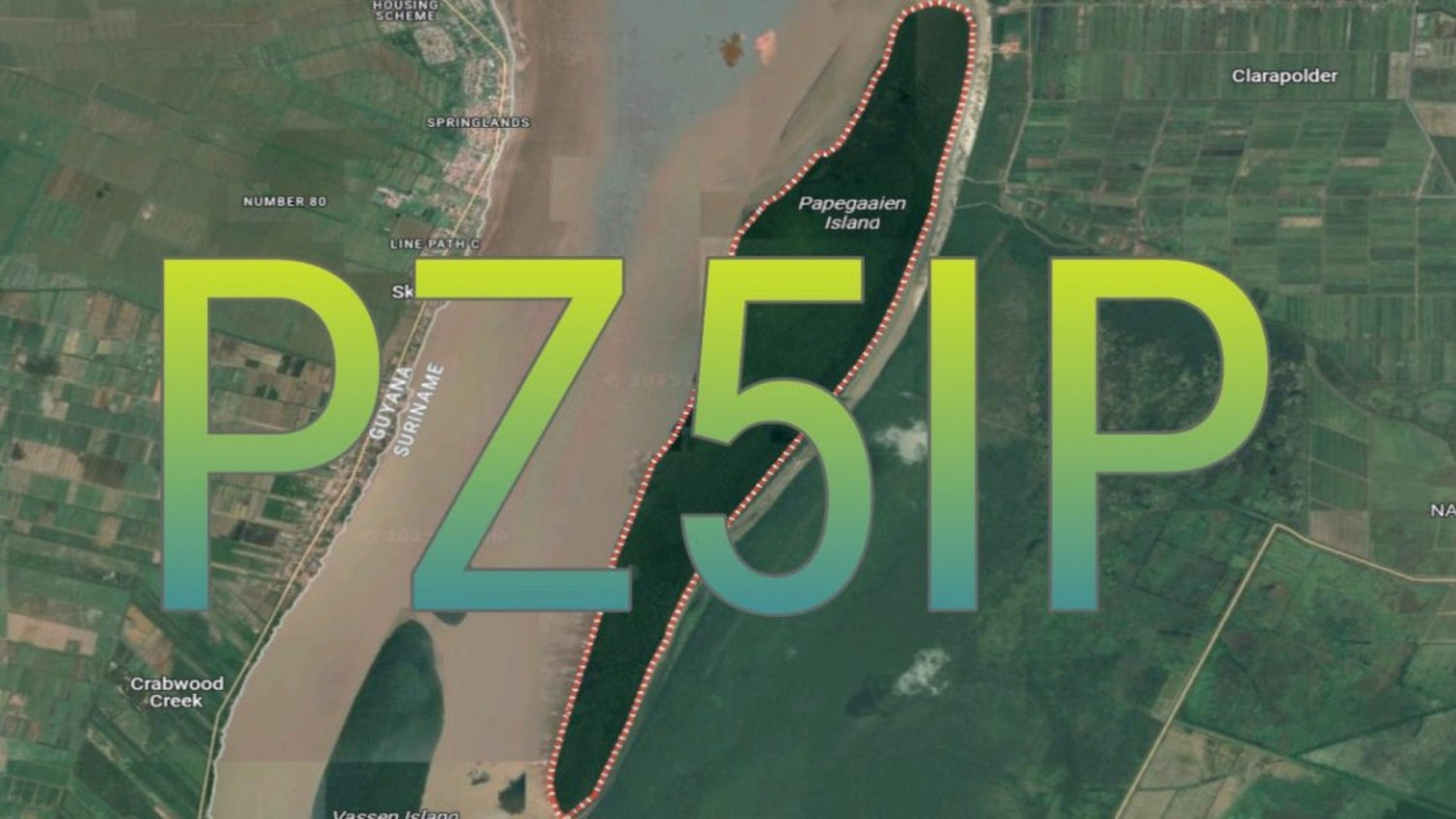 Repost: PZ5IP – Papegaaien Island, SA-092