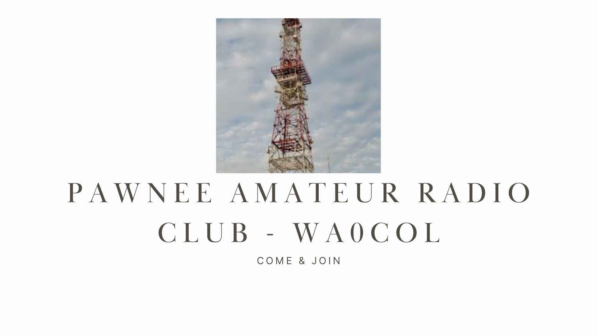 Pawnee Amateur Radio Club - WA0COL