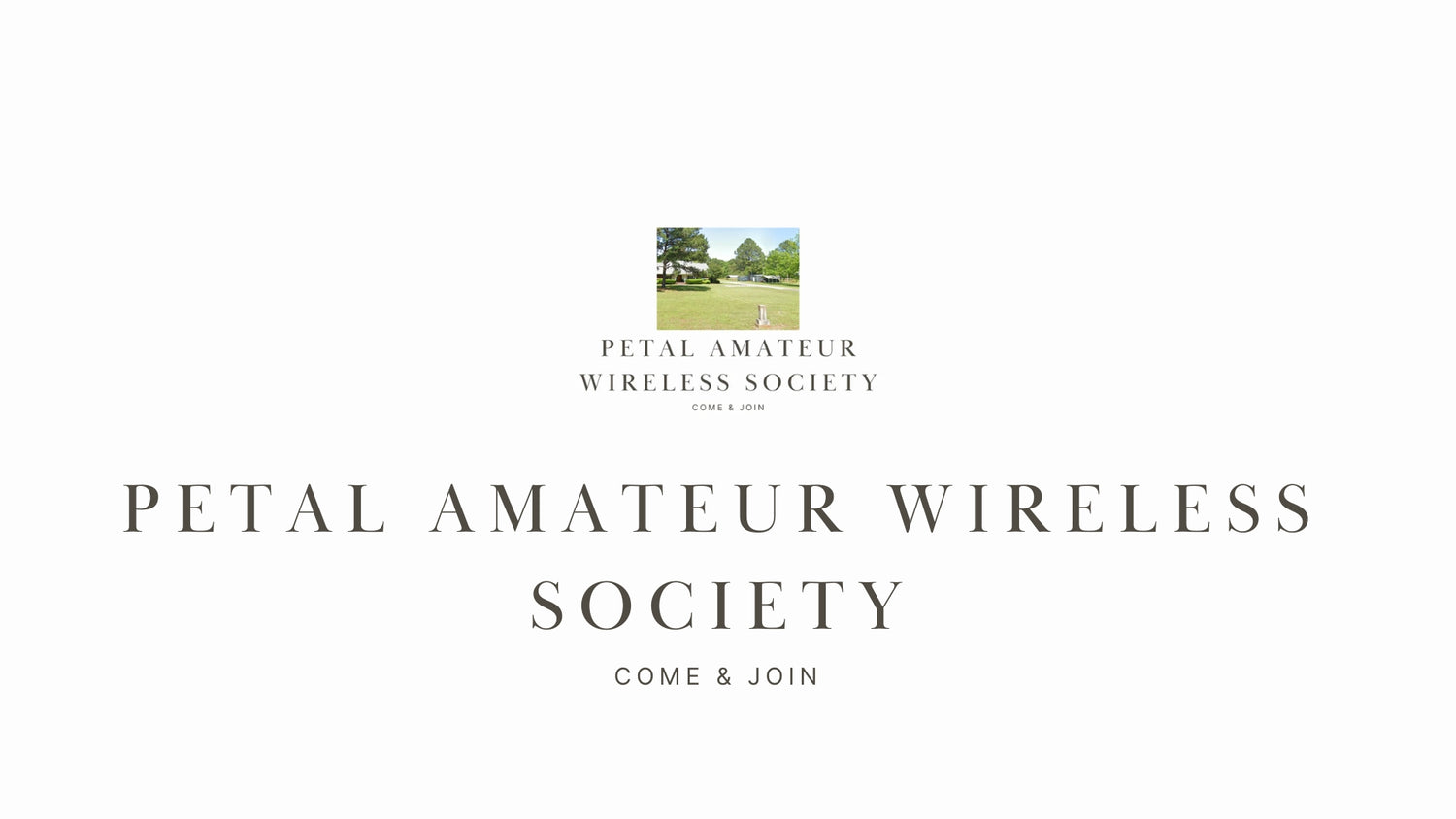 Fostering the Future of Ham Radio: Join the Petal Amateur Wireless Society (N5YH)!