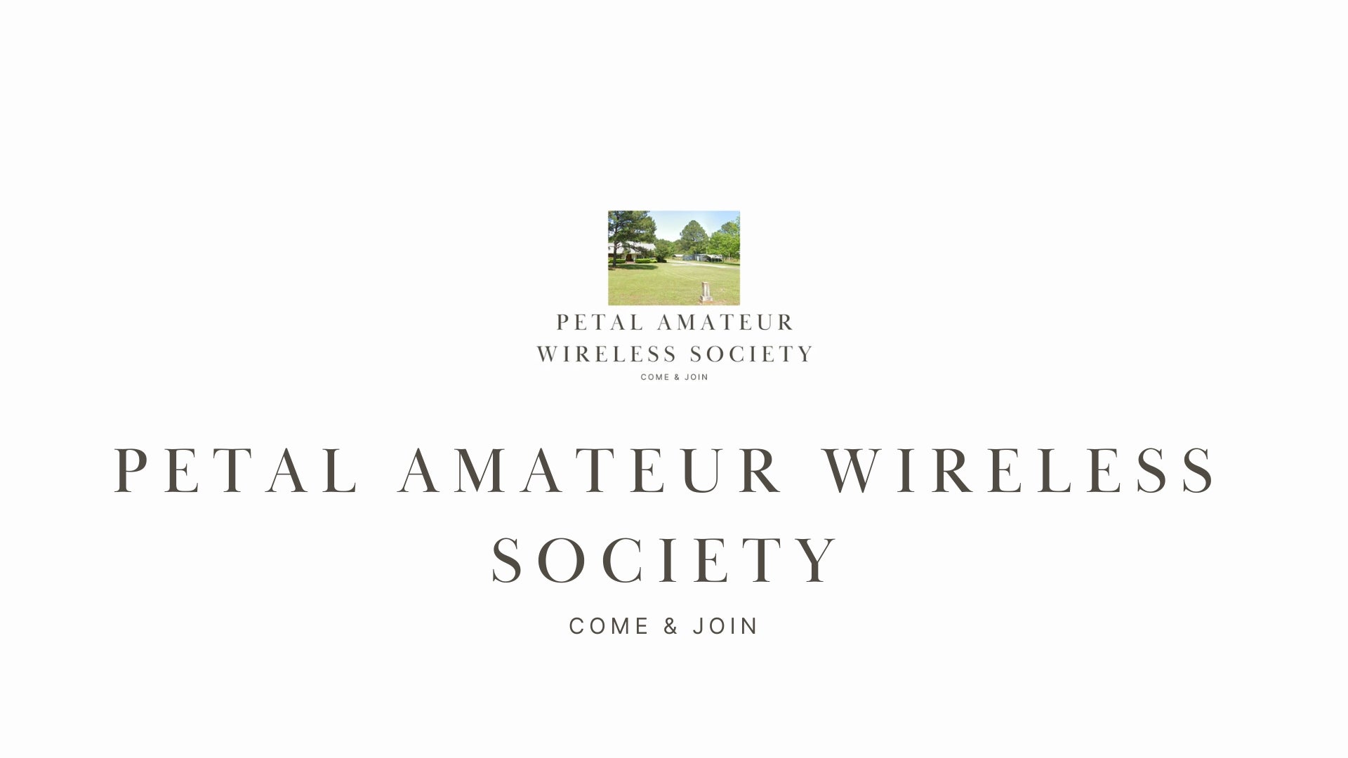 Fostering the Future of Ham Radio: Join the Petal Amateur Wireless Society (N5YH)!