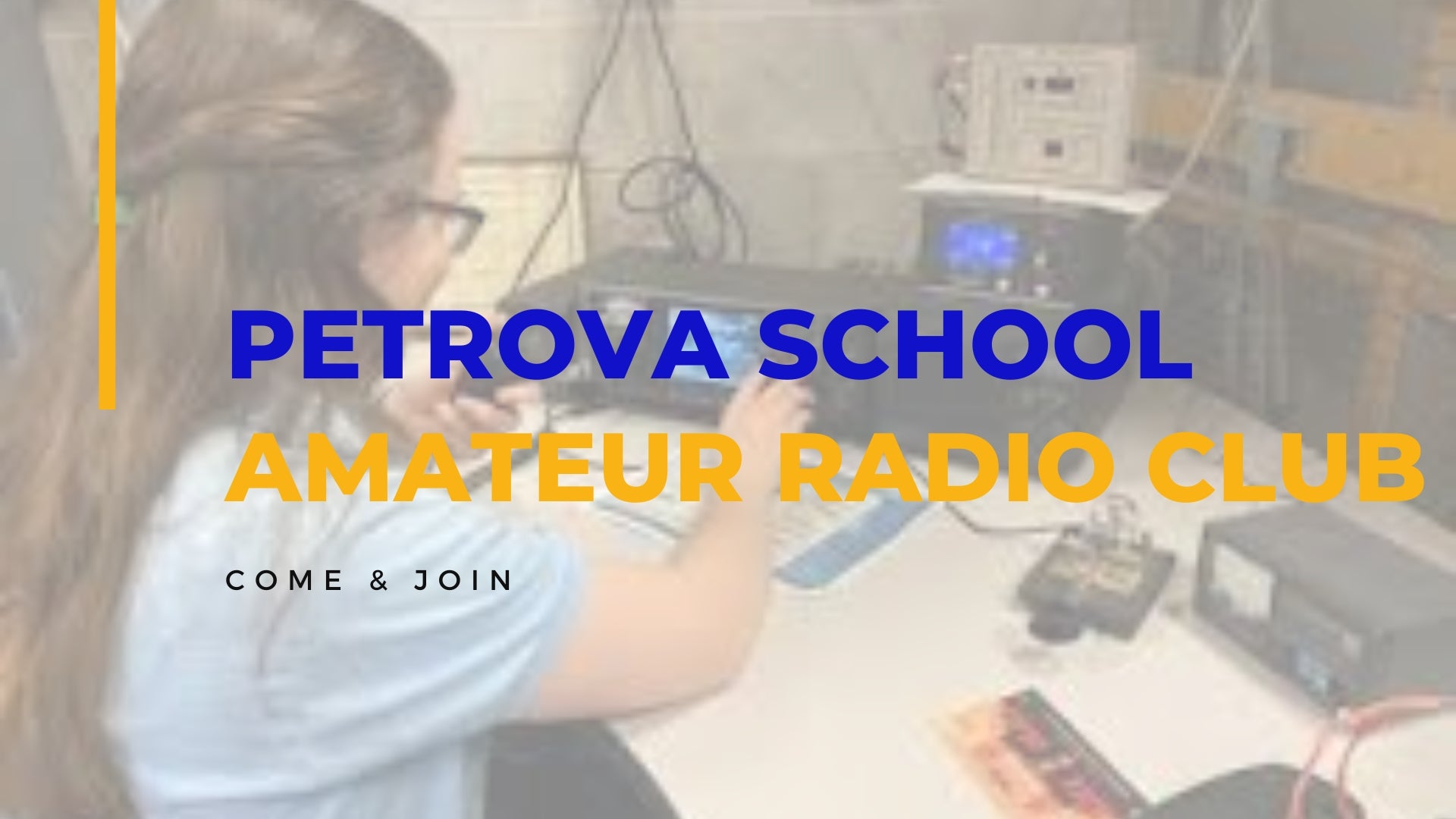 Petrova School Amateur Radio Club: Fostering Youth Engagement in Amateur Radio