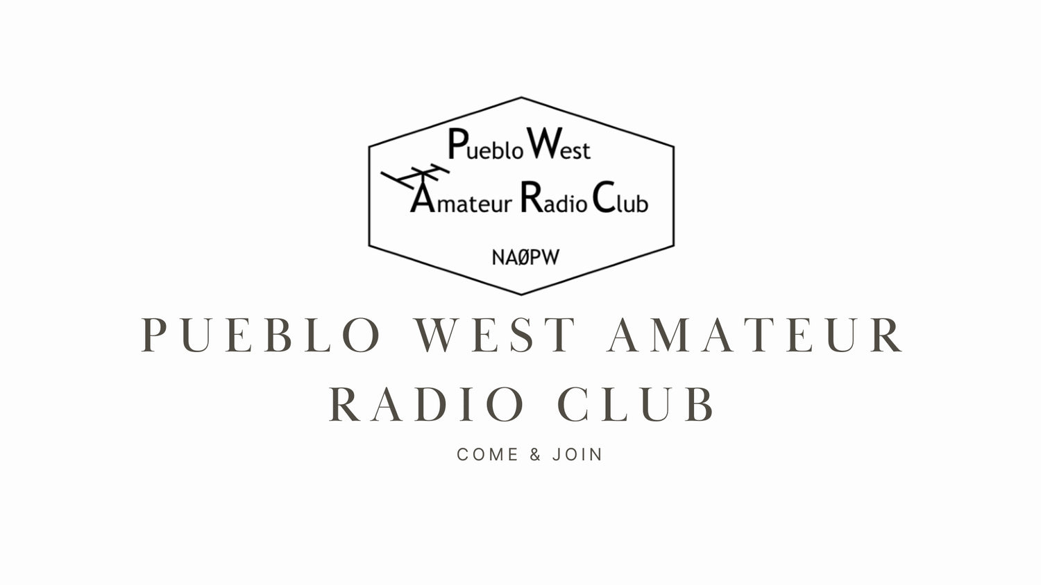 Explore Ham Radio and Serve Your Community with Pueblo West Amateur Radio Club (NA0PW)