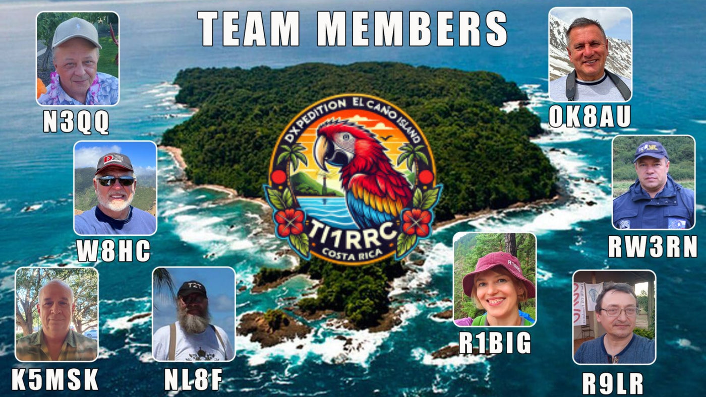 RRC Central American Tour 2025 A Journey Through IOTA and POTA