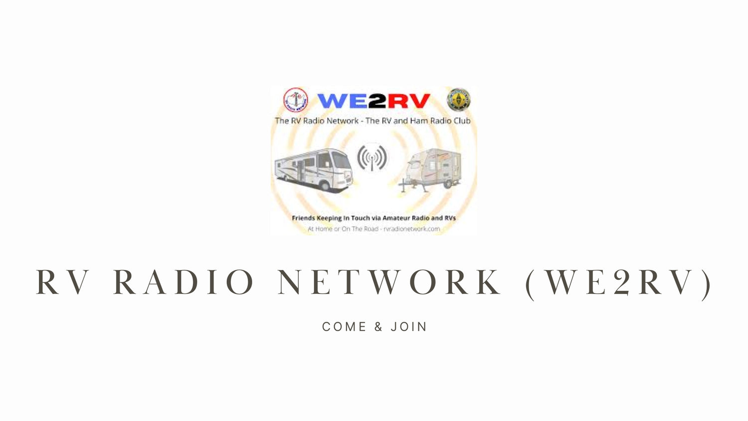 RV Radio Network (WE2RV)