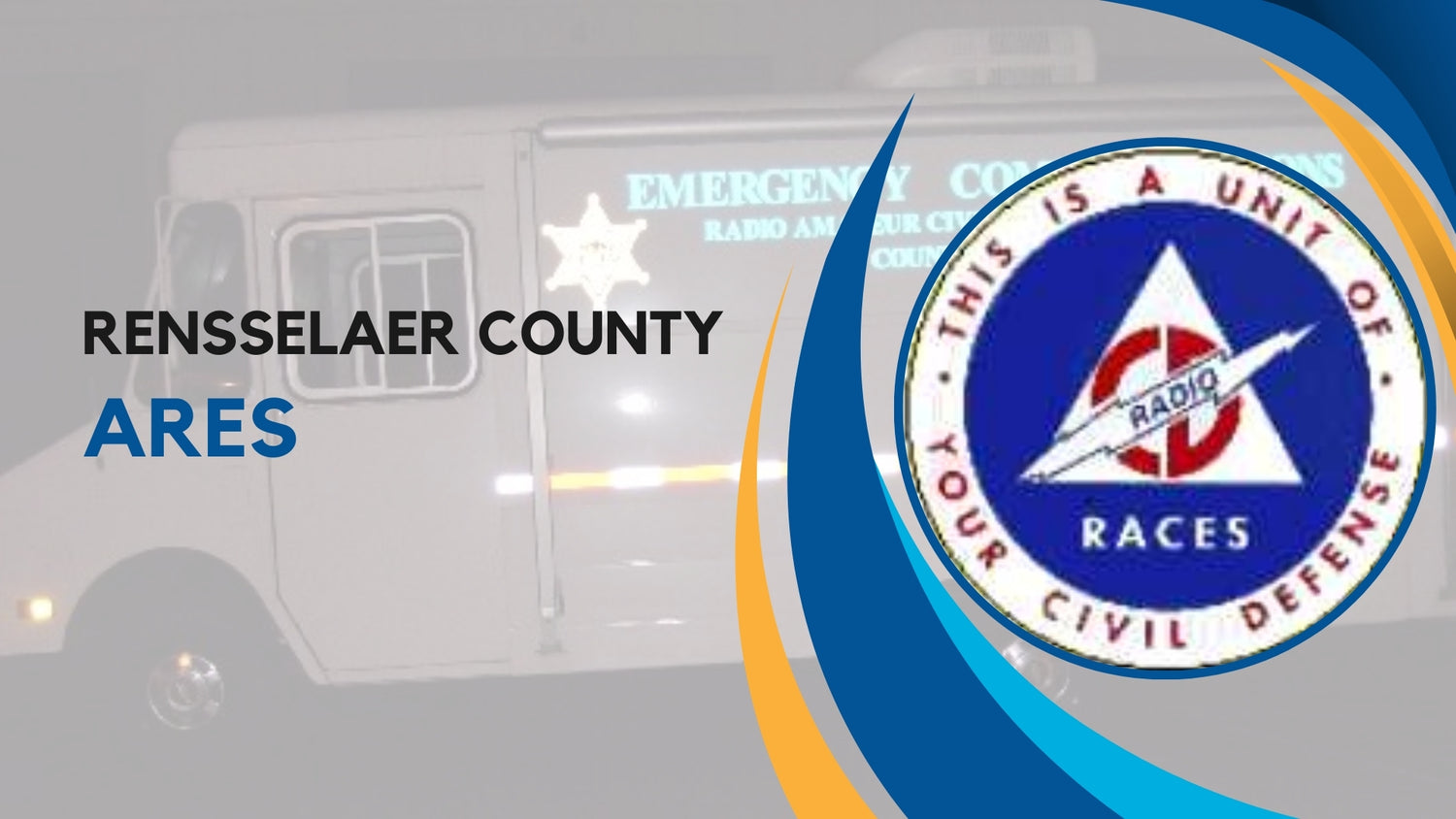 Rensselaer County ARES/RACES Amateur Radio Association (K2REN): Enhancing Emergency Communications in New York