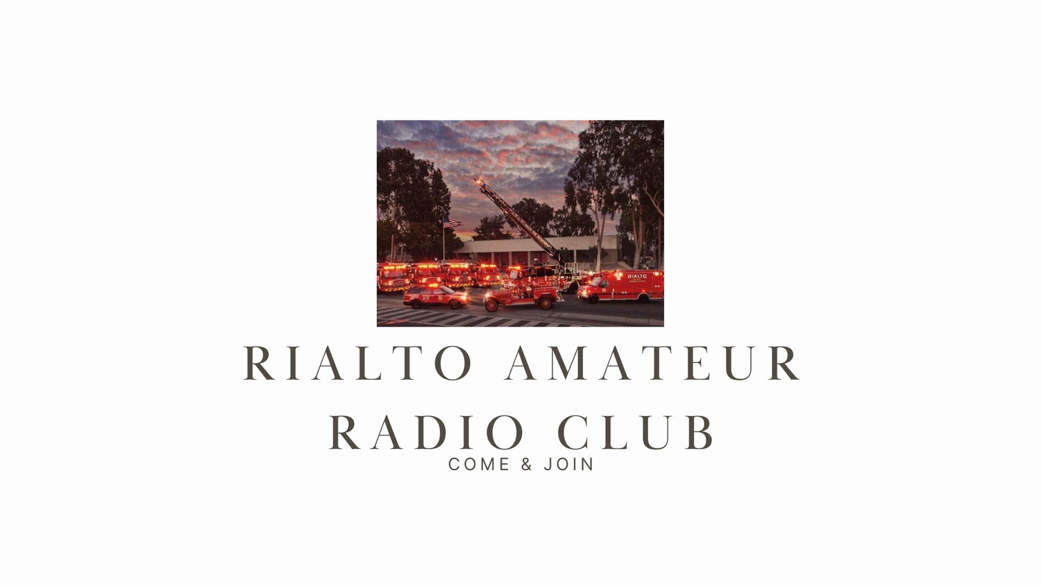 Rialto Amateur Radio Club: A Hub for Radio Enthusiasts in Rialto, CA