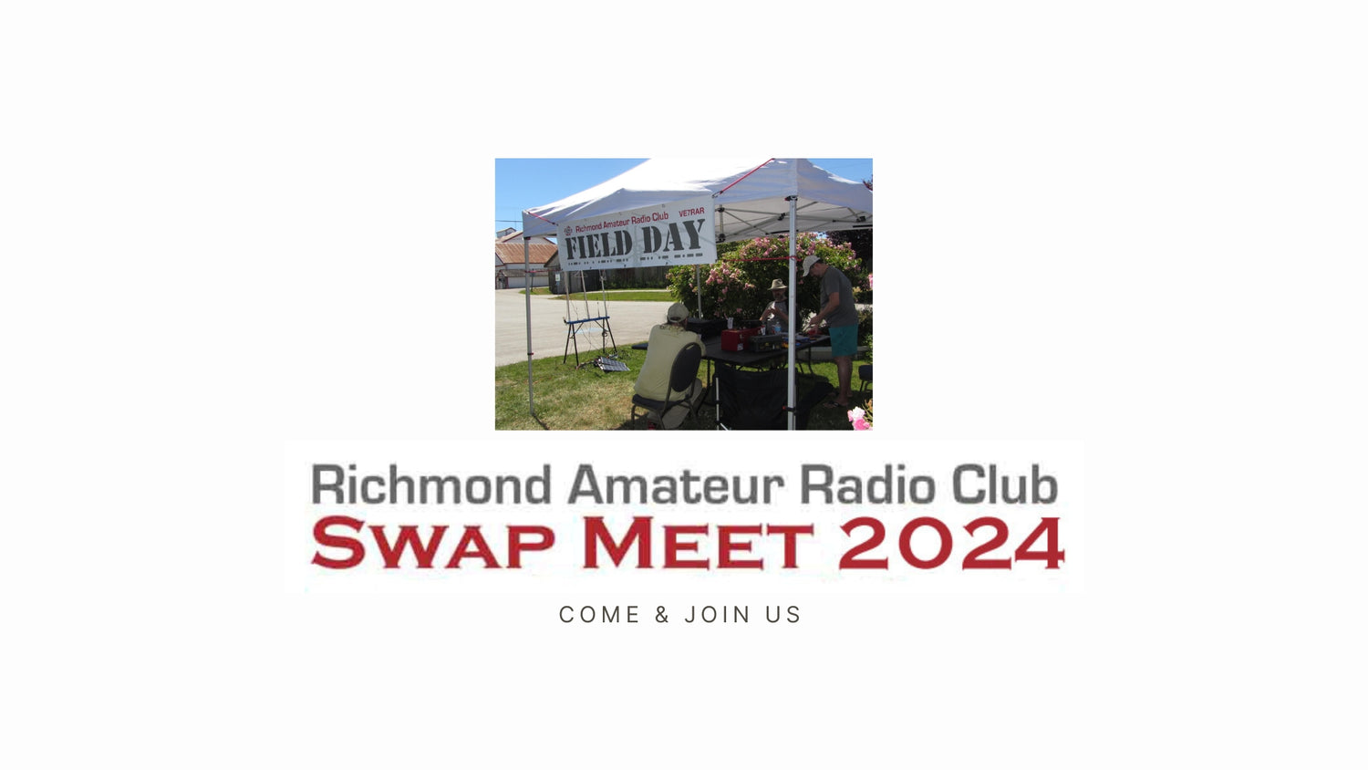 RARC Swap Meet & Emergency Communication Equipment Display 2024