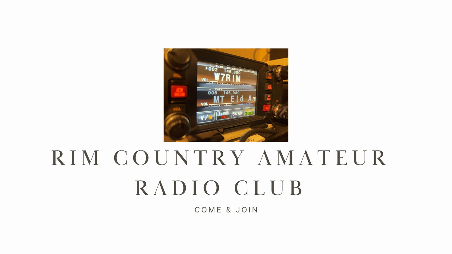 W7RIM Rim Country Amateur Radio Club: Connecting the White Mountains Community