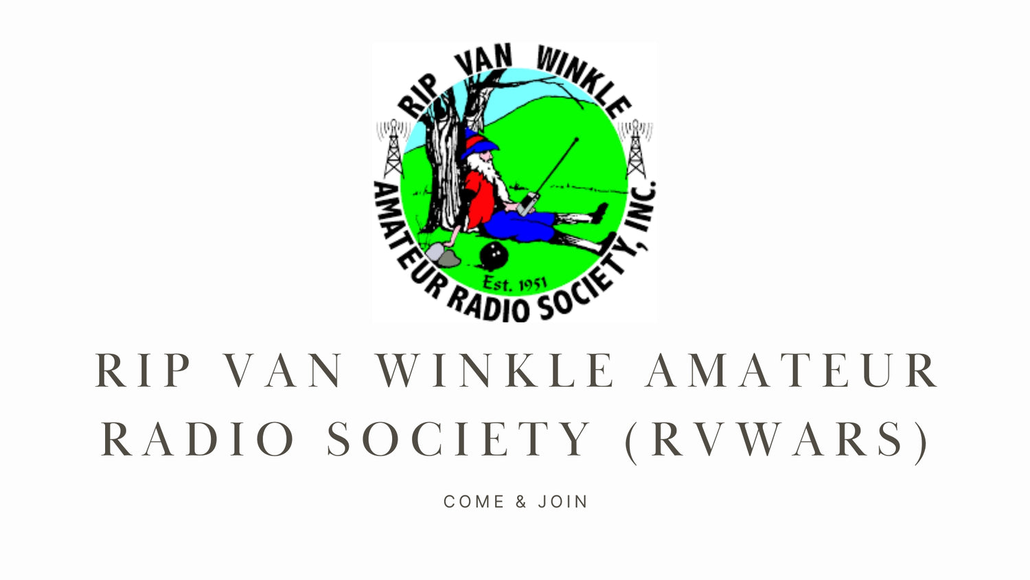 Rip Van Winkle Amateur Radio Society (RVWARS)