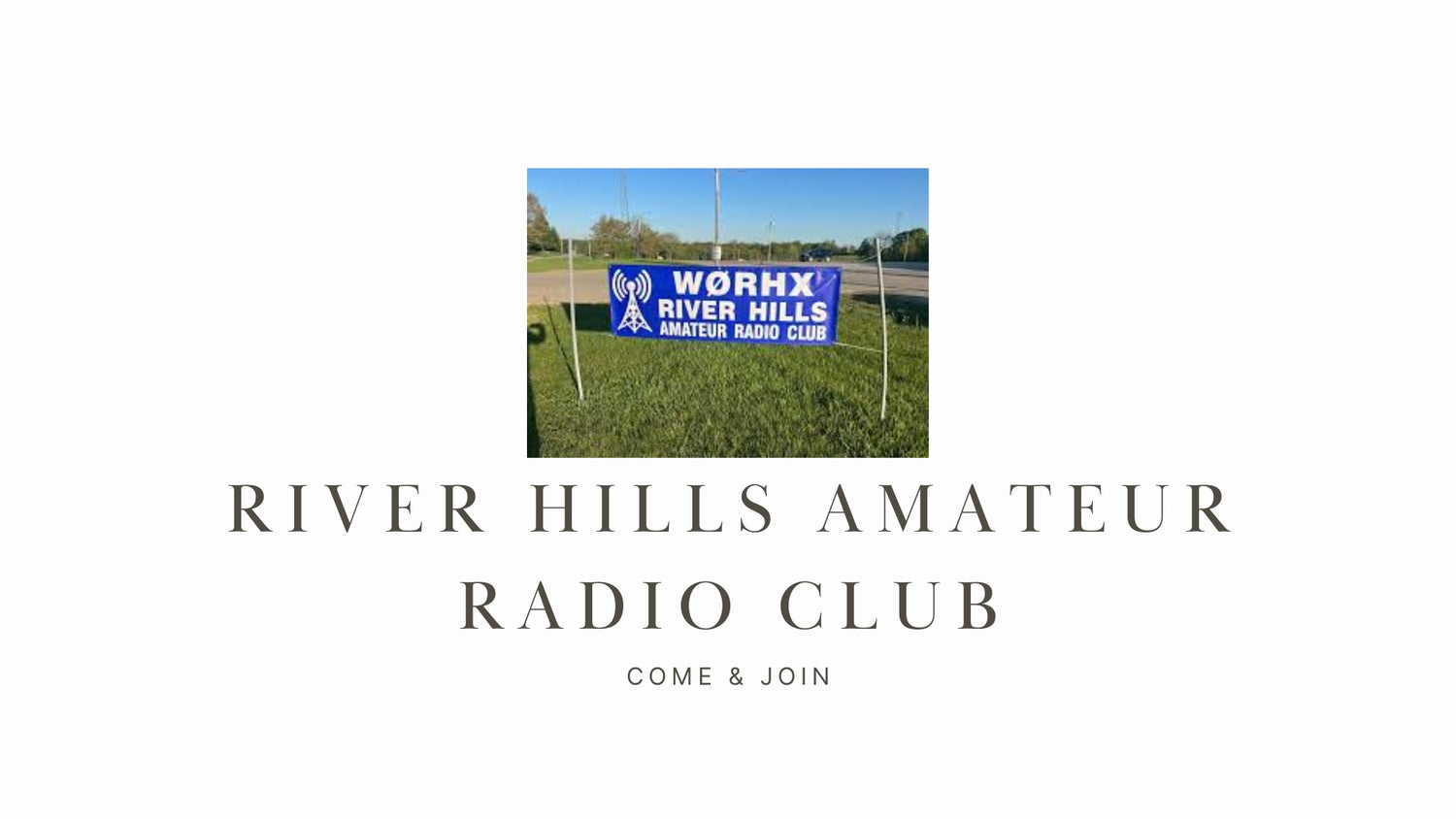 River Hills Amateur Radio Club