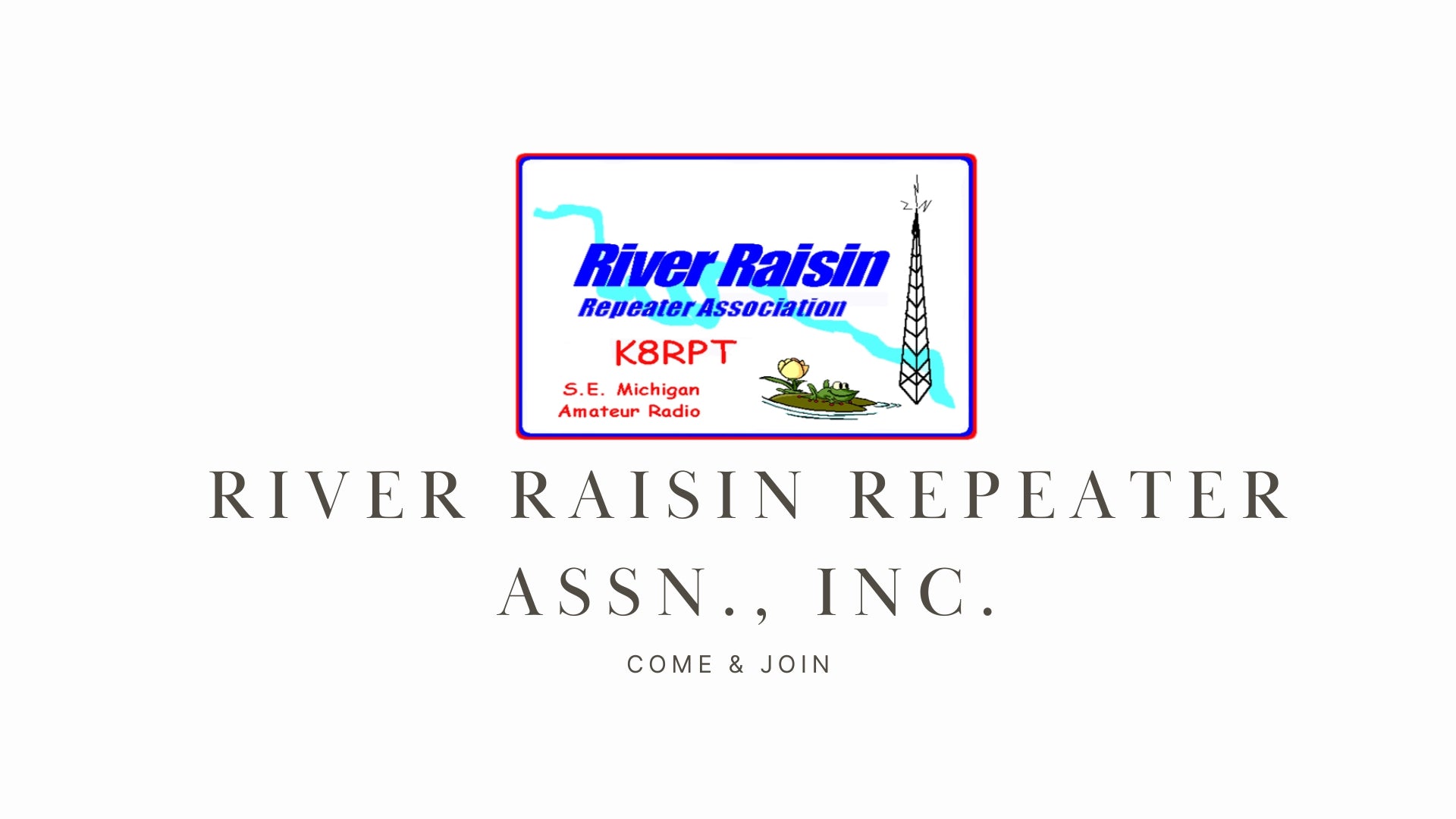 Ensure Reliable Communication During Emergencies with the River Raisin Repeater Assn., Inc. (K8RPT)!