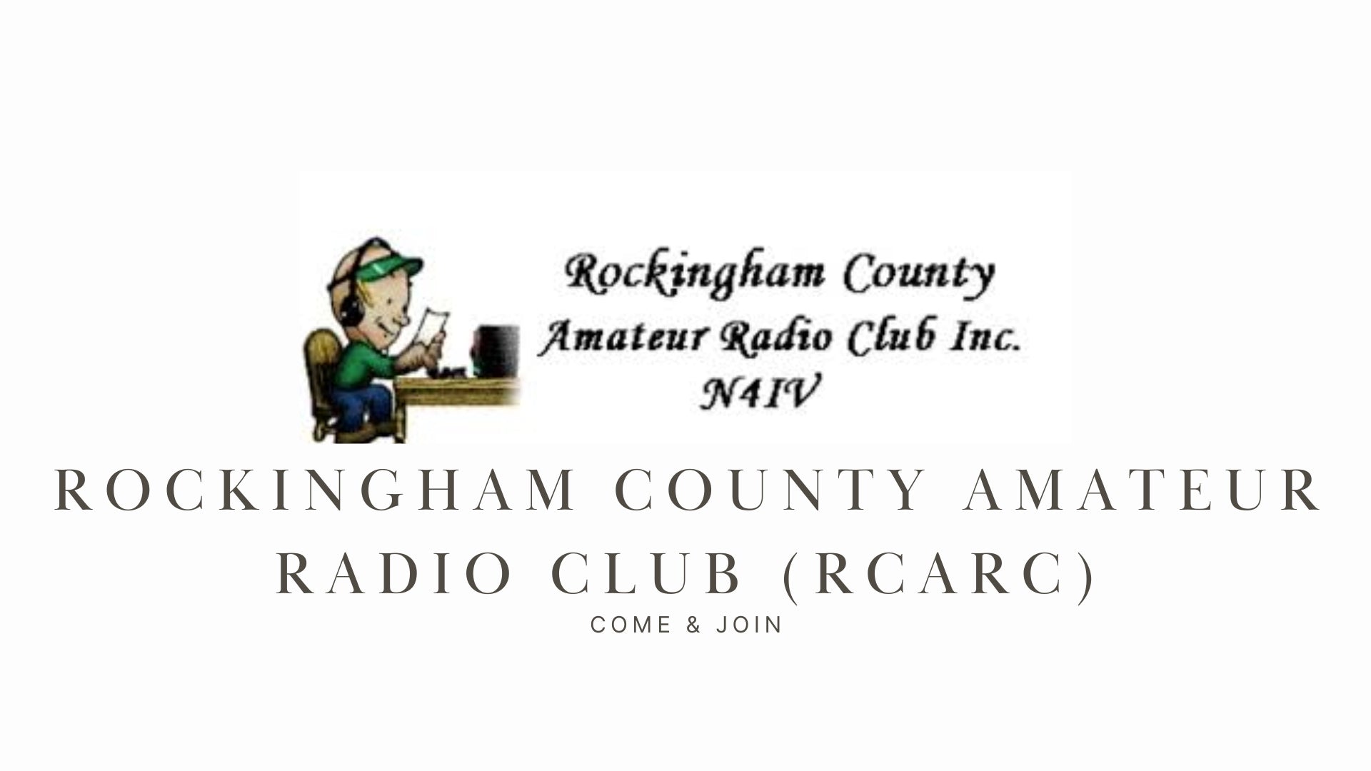 Rockingham County Amateur Radio Club (RCARC)