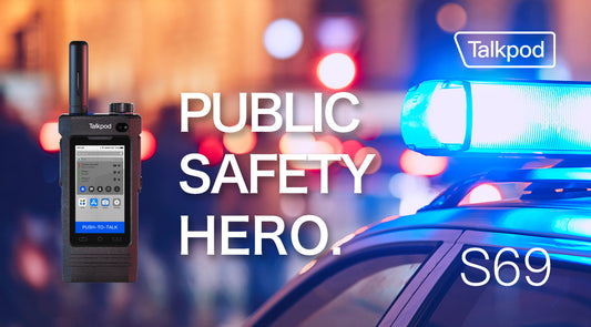 Talkpod S69 design for Public Safety Hero