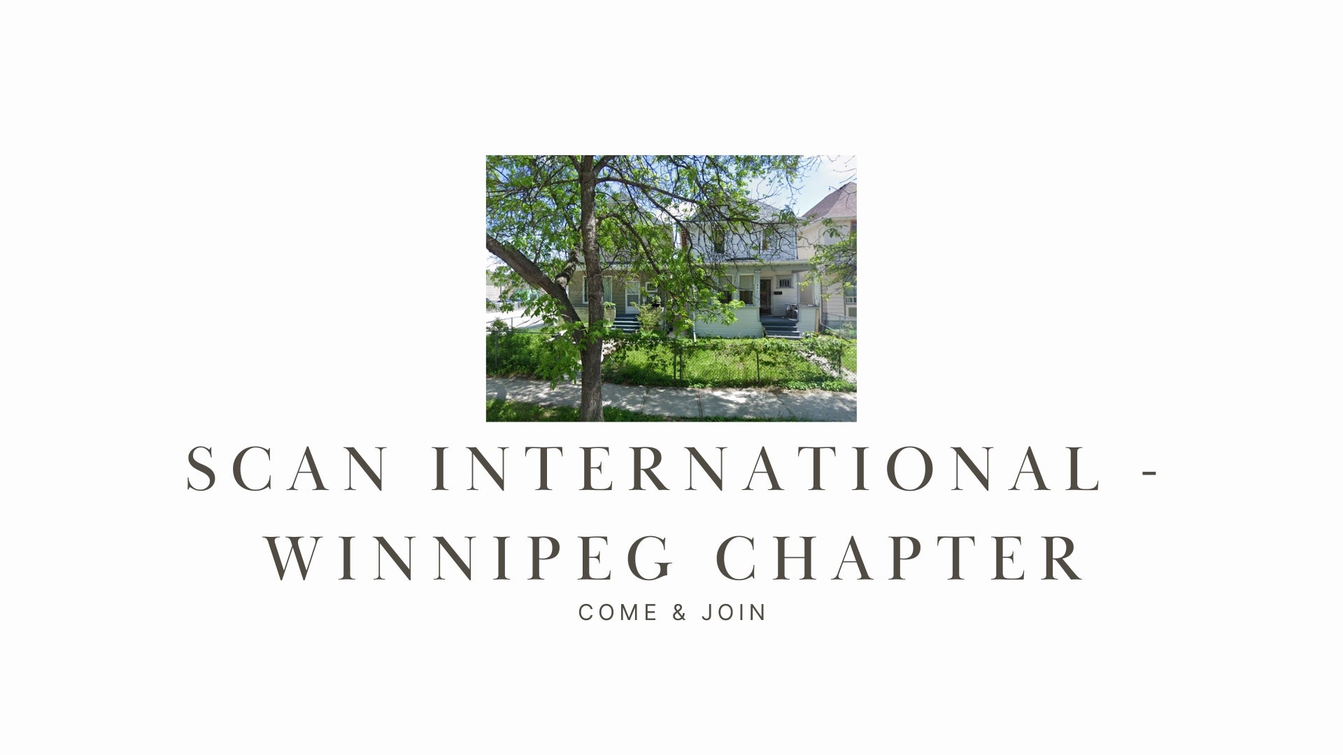 SCAN International - Winnipeg Chapter