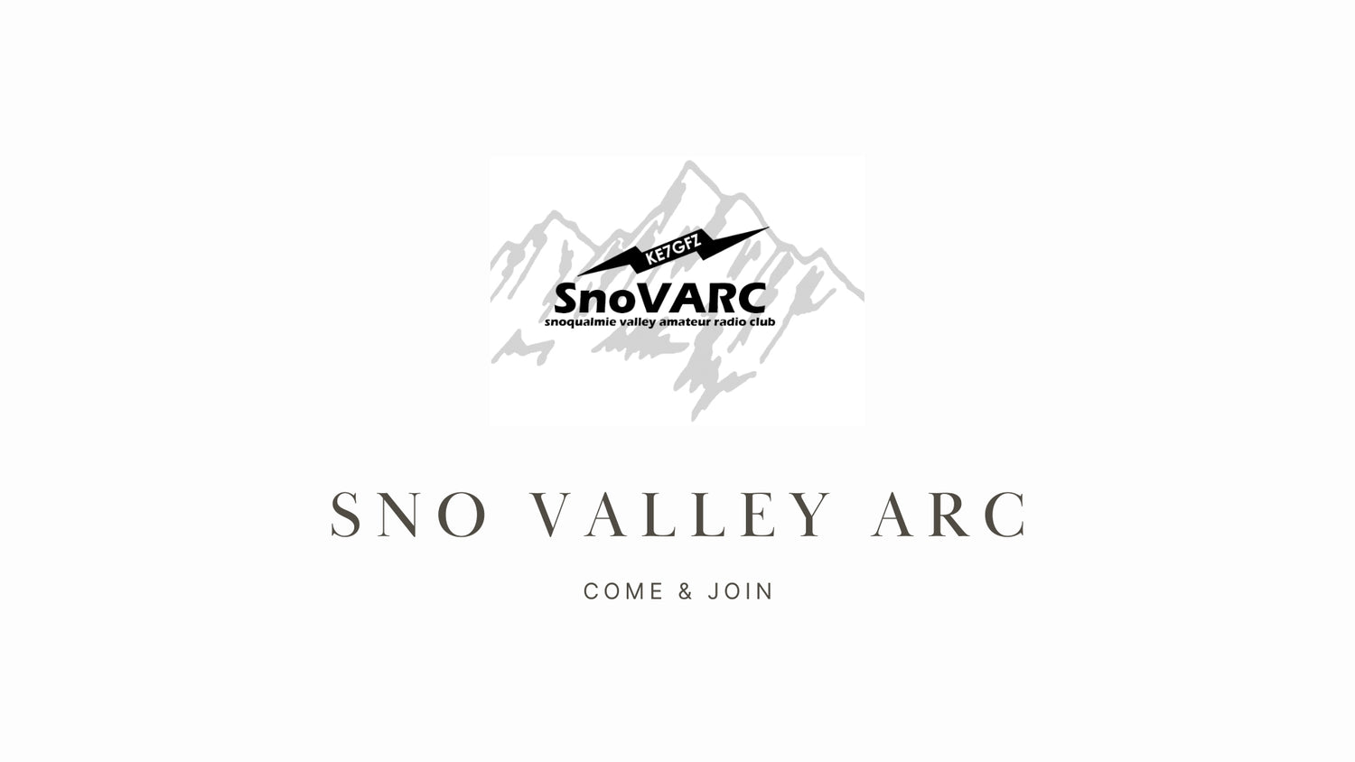 Explore Ham Radio in Kitimat with SNO Valley ARC