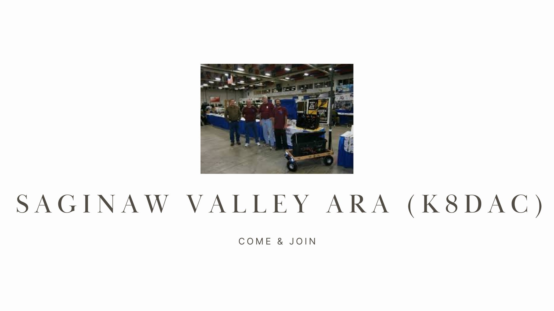 Be a Part of Your Community with the Saginaw Valley ARA (K8DAC)!